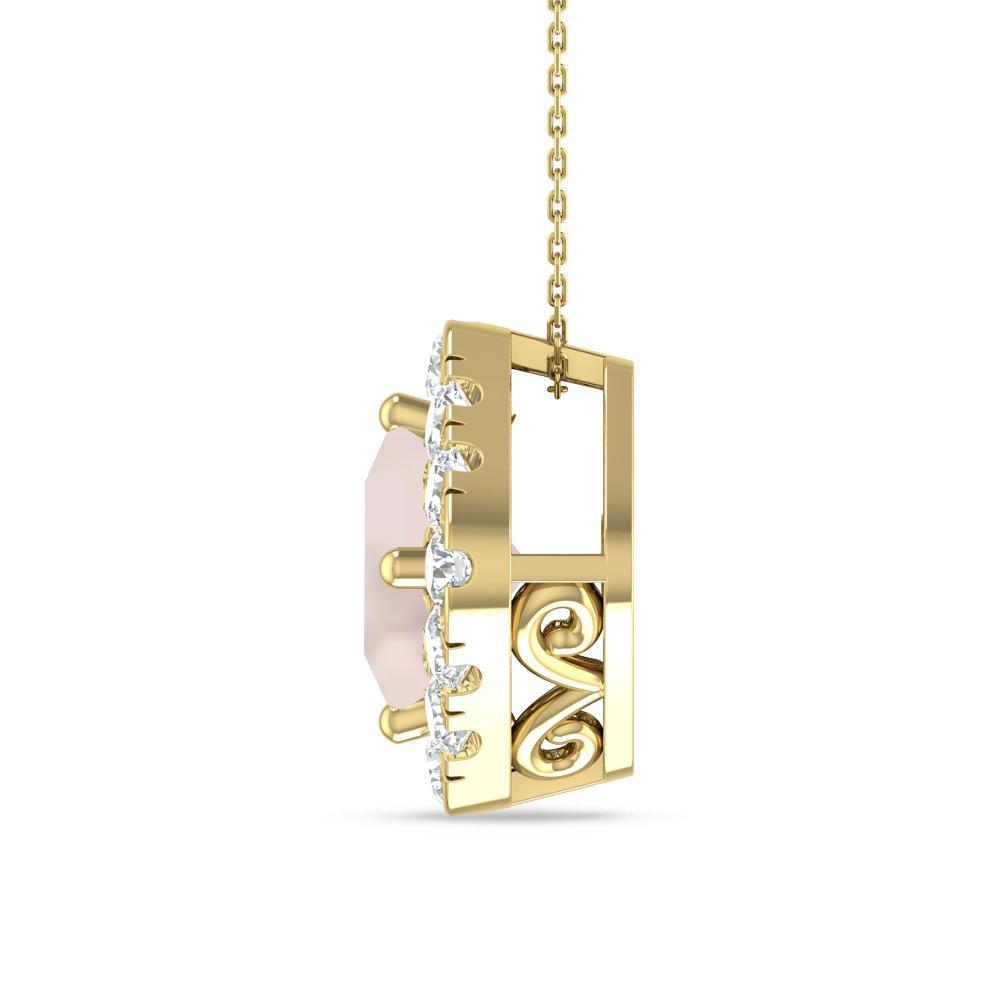 Yellow Gold - Morganite