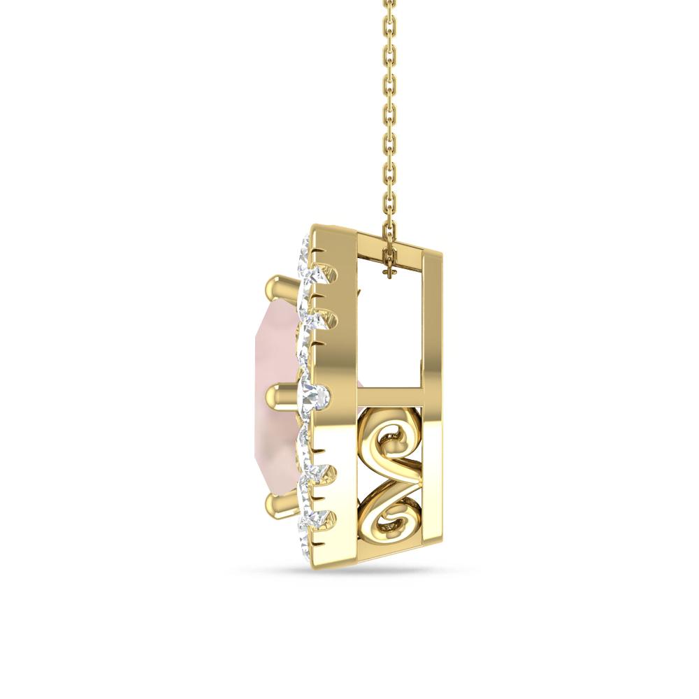 Yellow Gold - Morganite