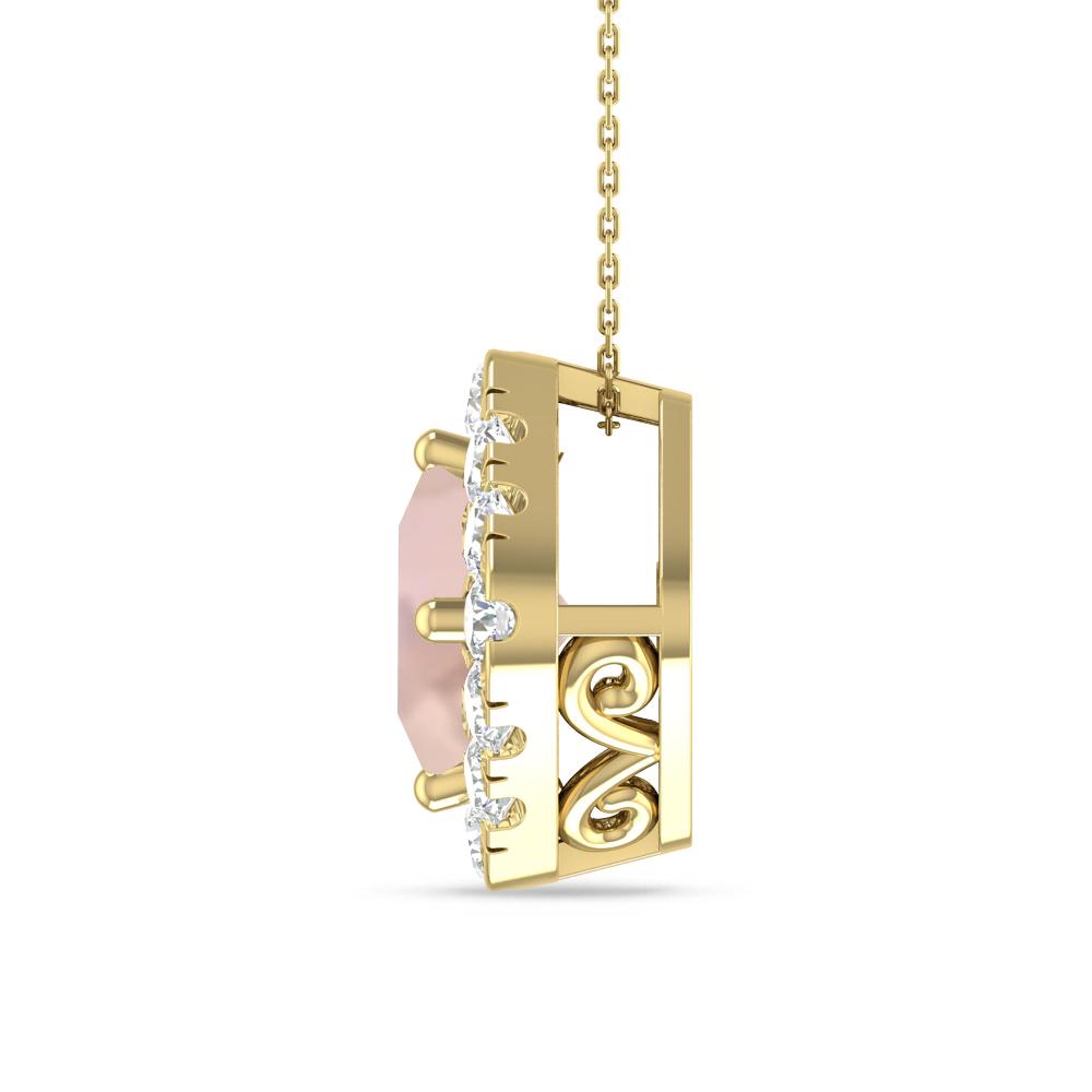 Yellow Gold - Morganite