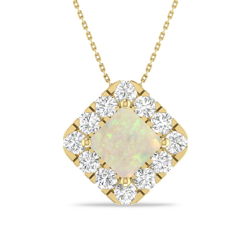 Yellow Gold - Opal