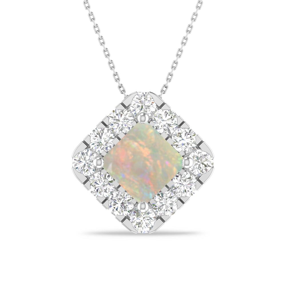 White Gold - Opal