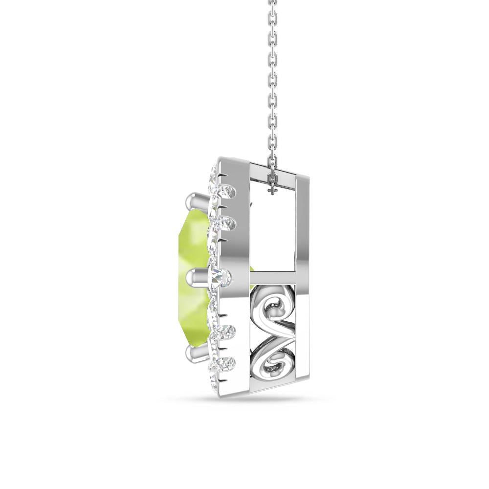 White Gold - Peridot