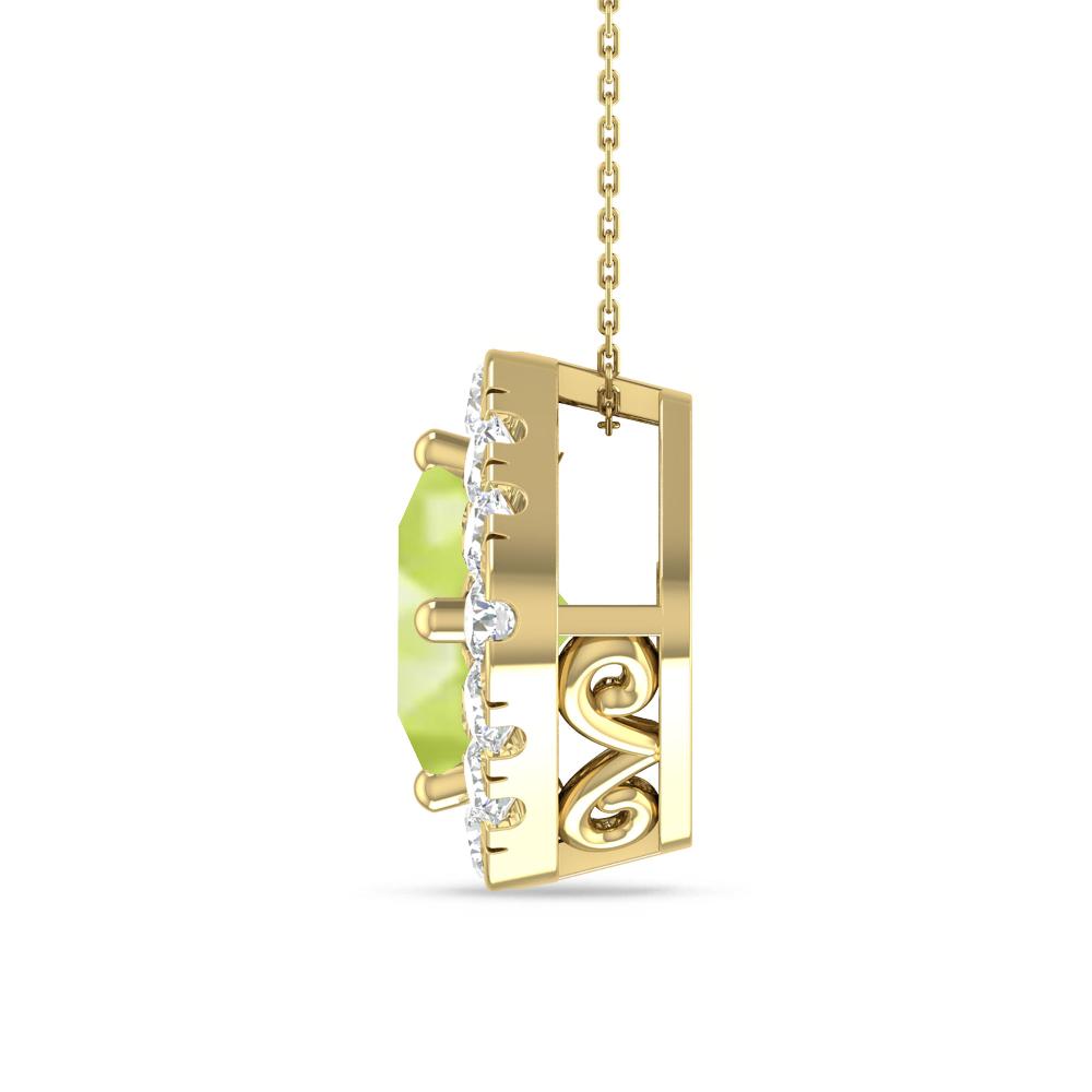 Yellow Gold - Peridot