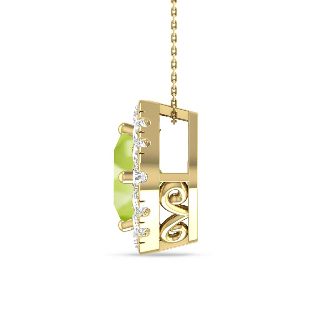 Yellow Gold - Peridot