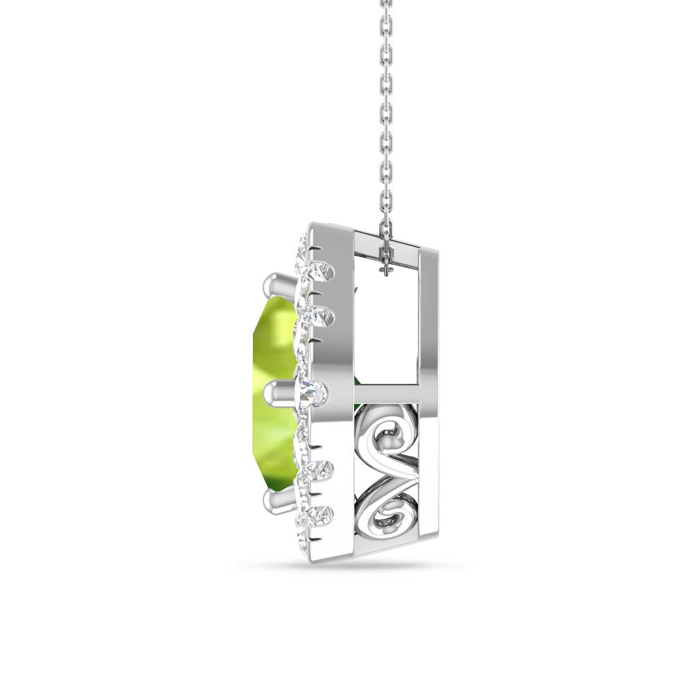 White Gold - Peridot