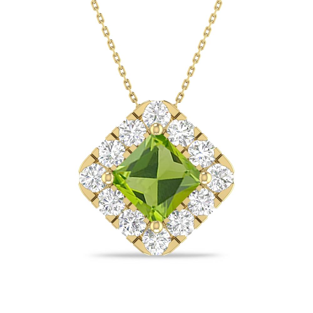 Yellow Gold - Peridot