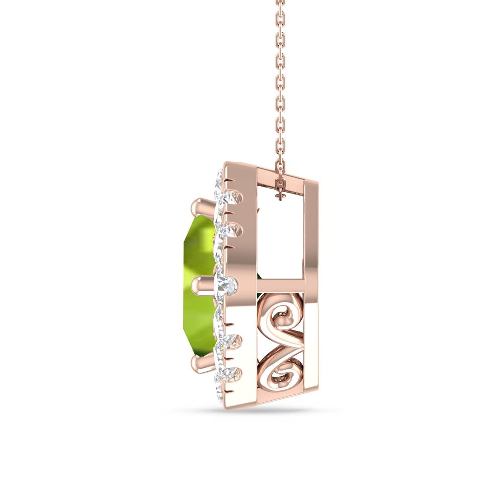 Rose Gold - Peridot