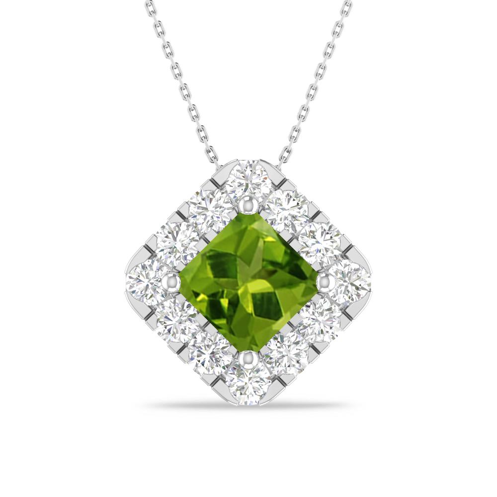 White Gold - Peridot
