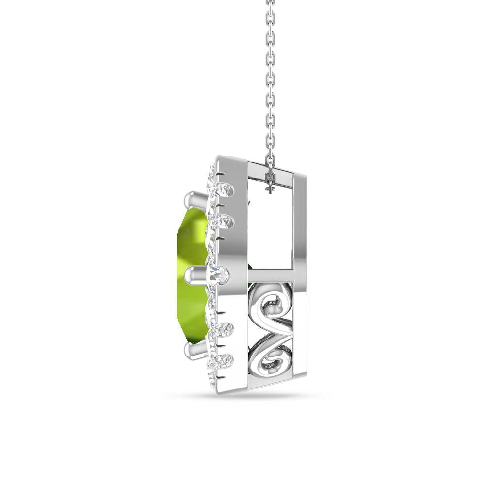 White Gold - Peridot