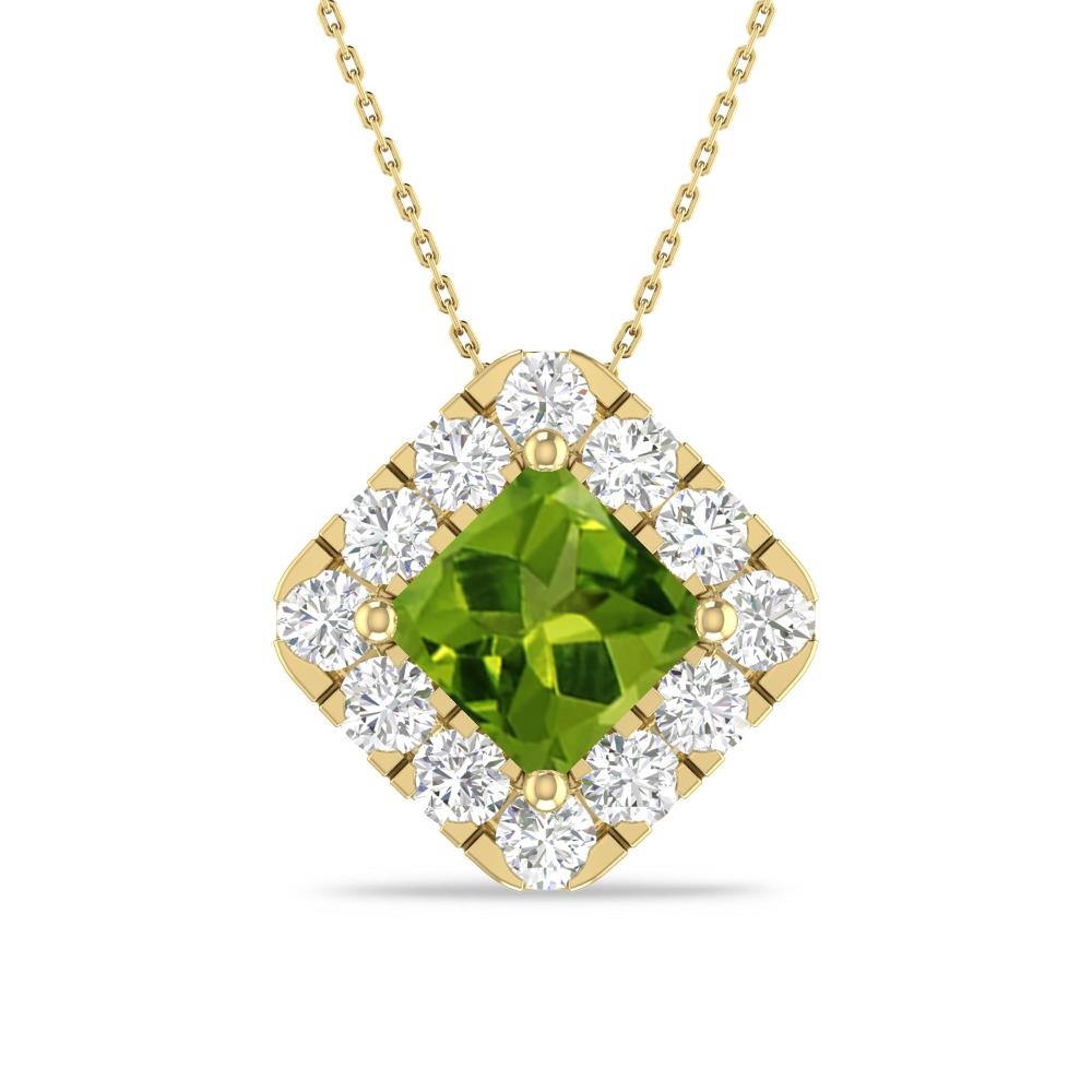 Yellow Gold - Peridot