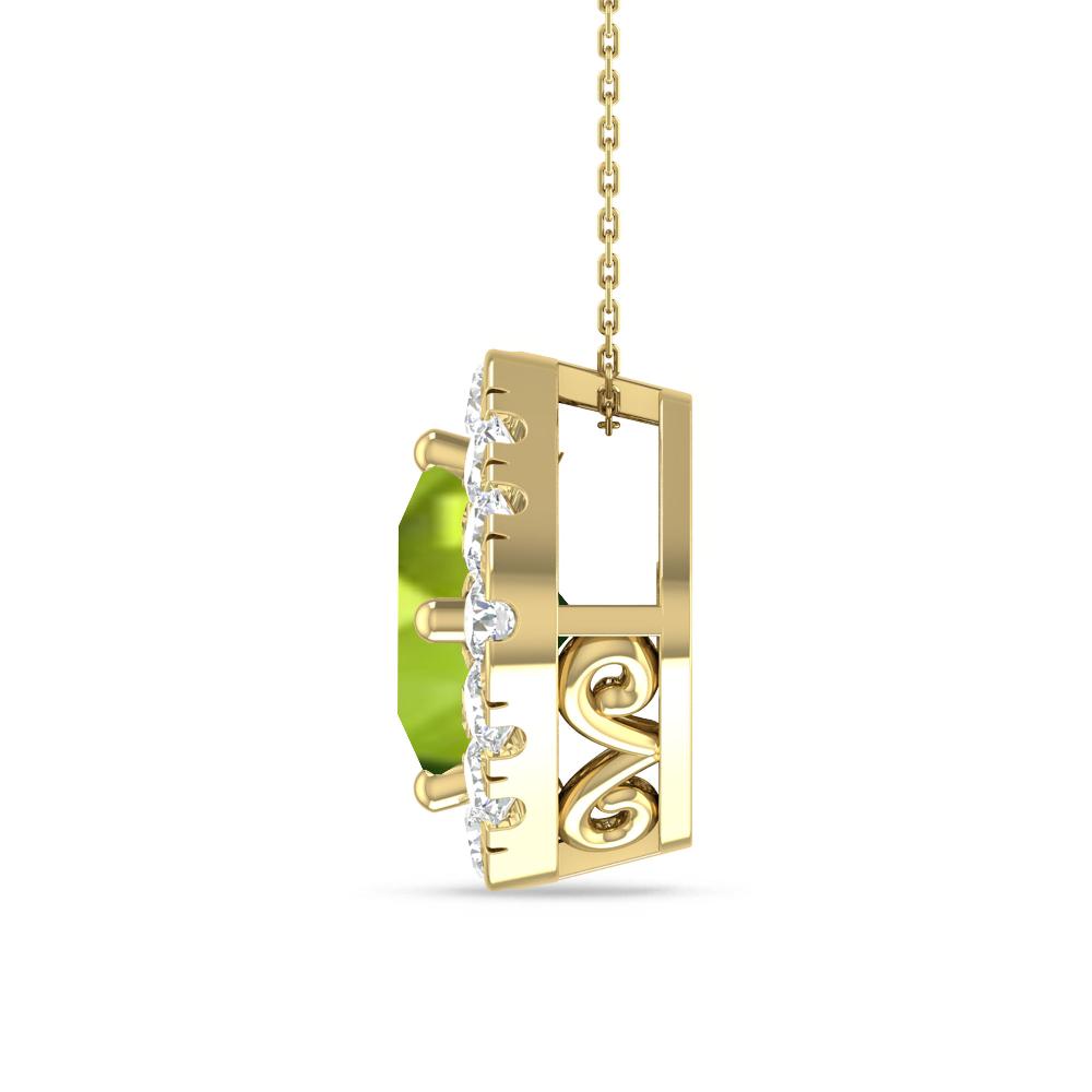 Yellow Gold - Peridot