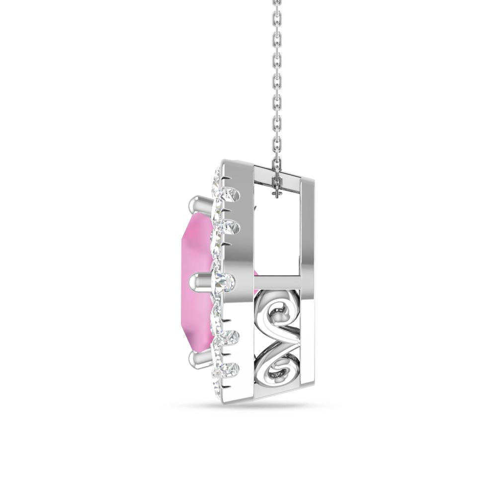 White Gold - Pink Tourmaline