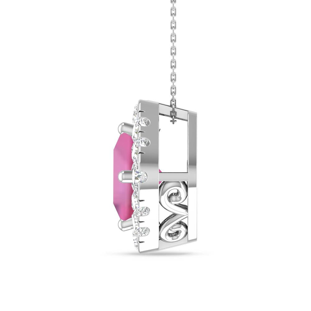 White Gold - Pink Tourmaline