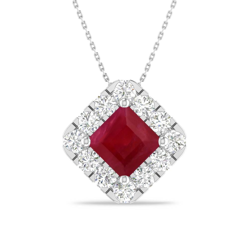 White Gold - Ruby