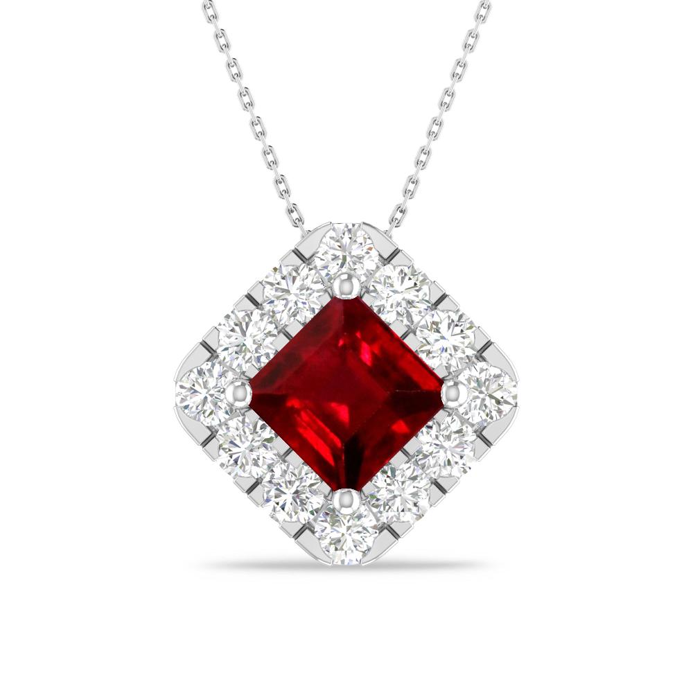 White Gold - Ruby