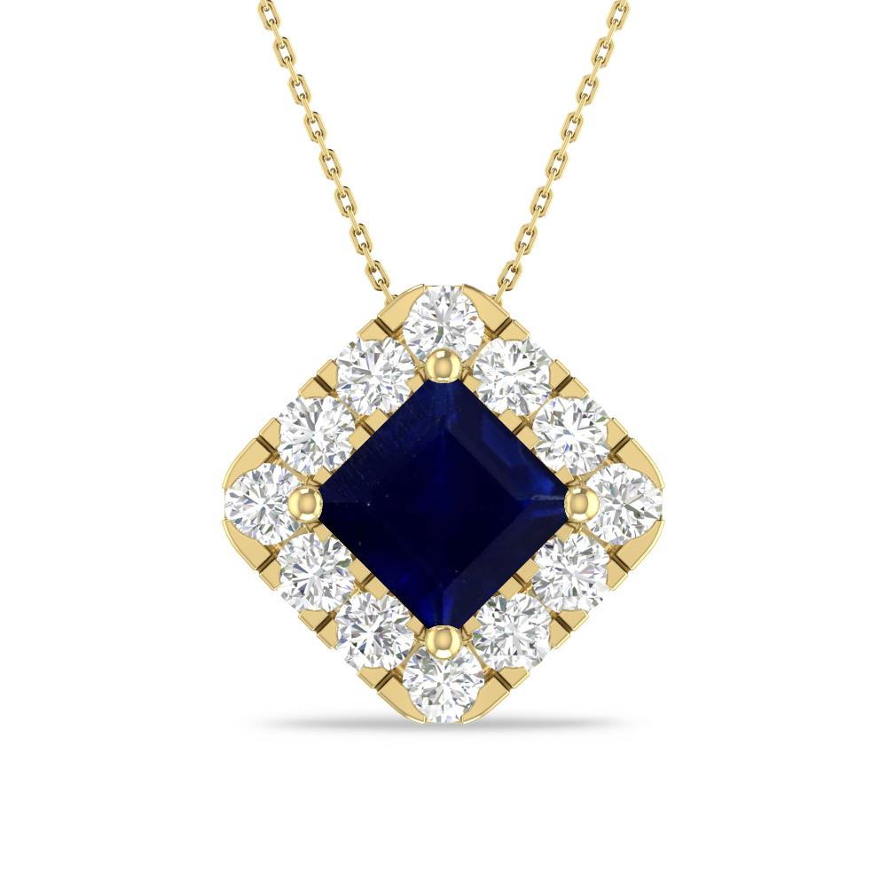 Yellow Gold - Sapphire