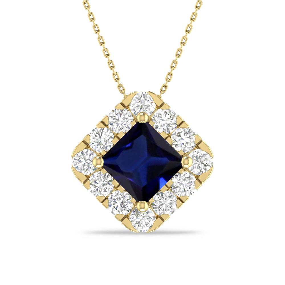 Yellow Gold - Sapphire