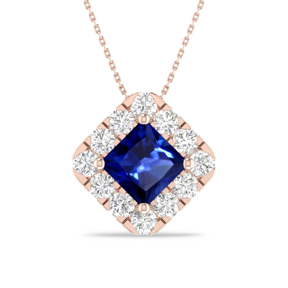 Rose Gold - Sapphire