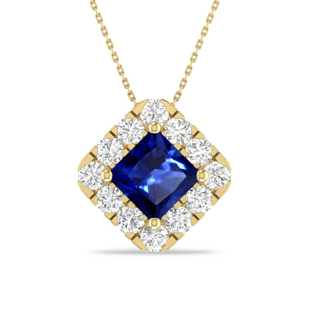 Yellow Gold - Sapphire