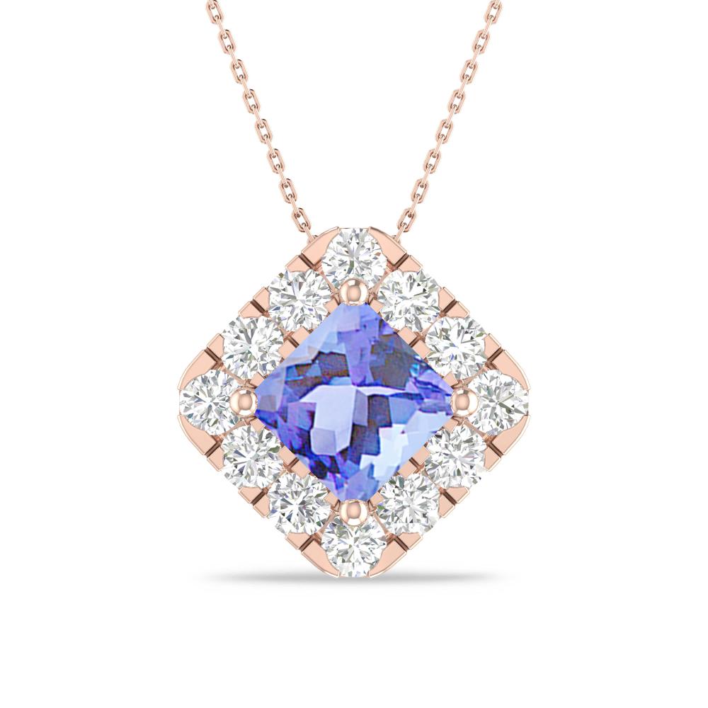 Rose Gold - Tanzanite