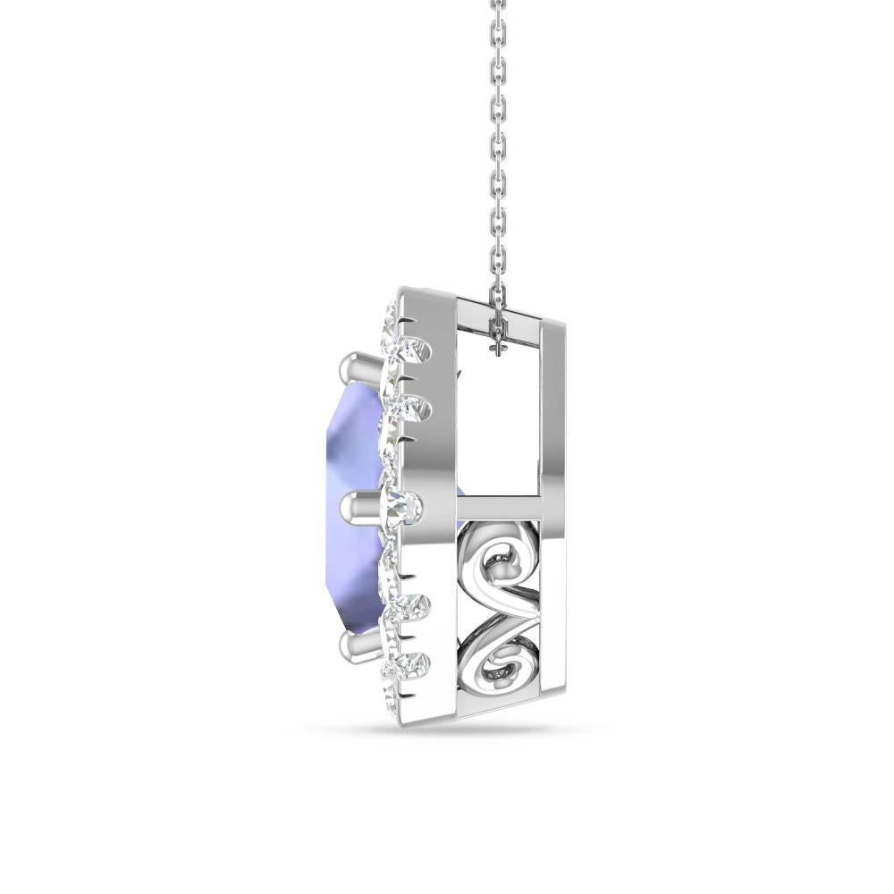 White Gold - Tanzanite