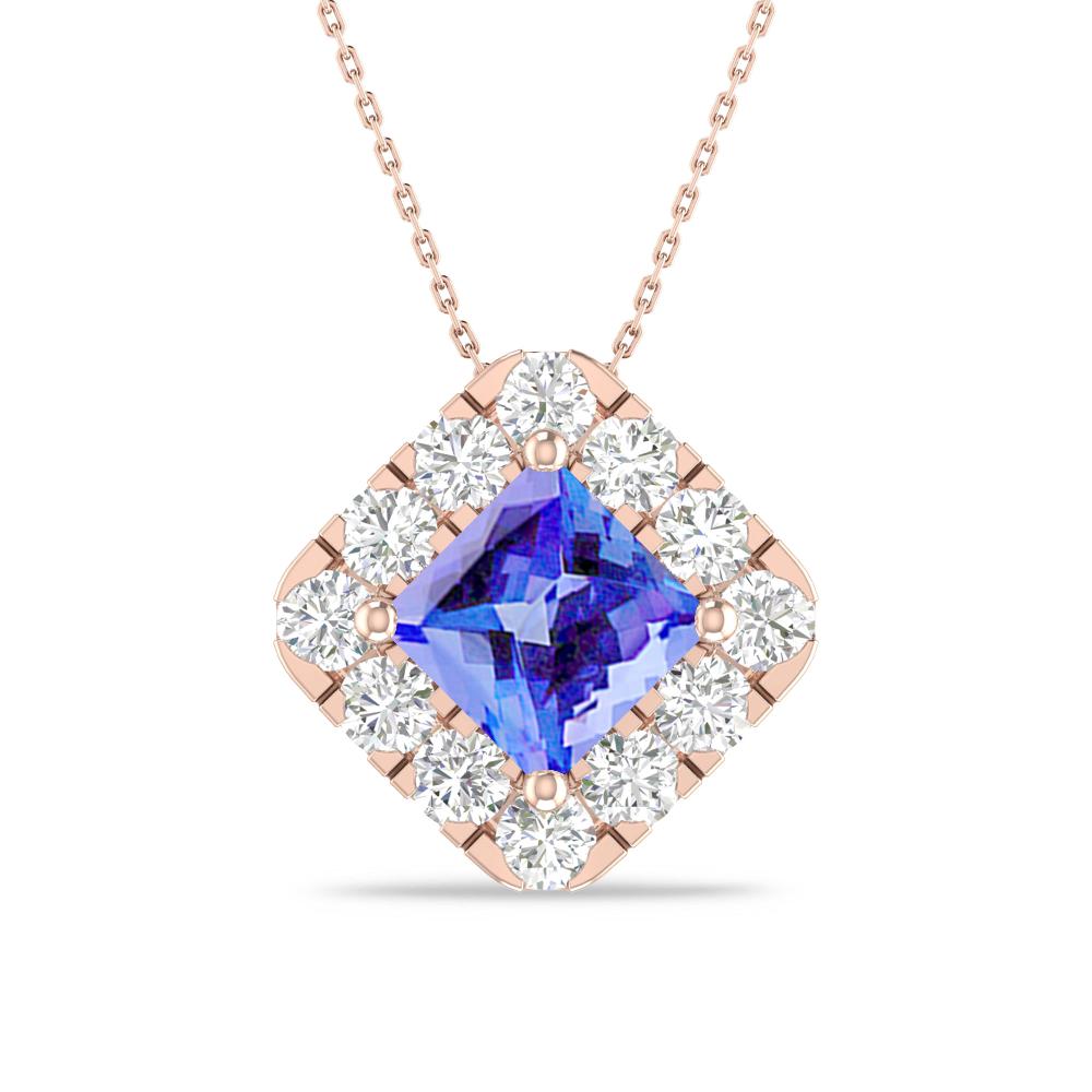 Rose Gold - Tanzanite