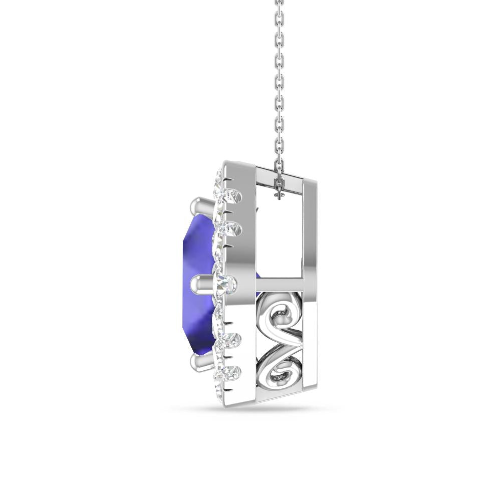 White Gold - Tanzanite