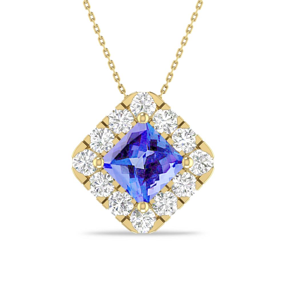 Yellow Gold - Tanzanite