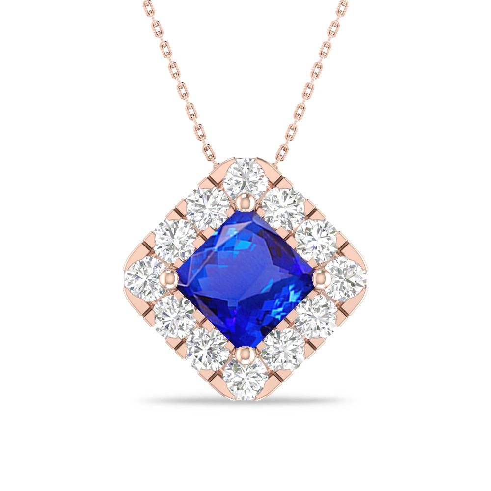 Rose Gold - Tanzanite