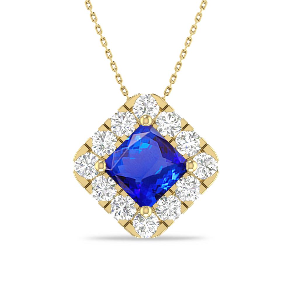 Yellow Gold - Tanzanite