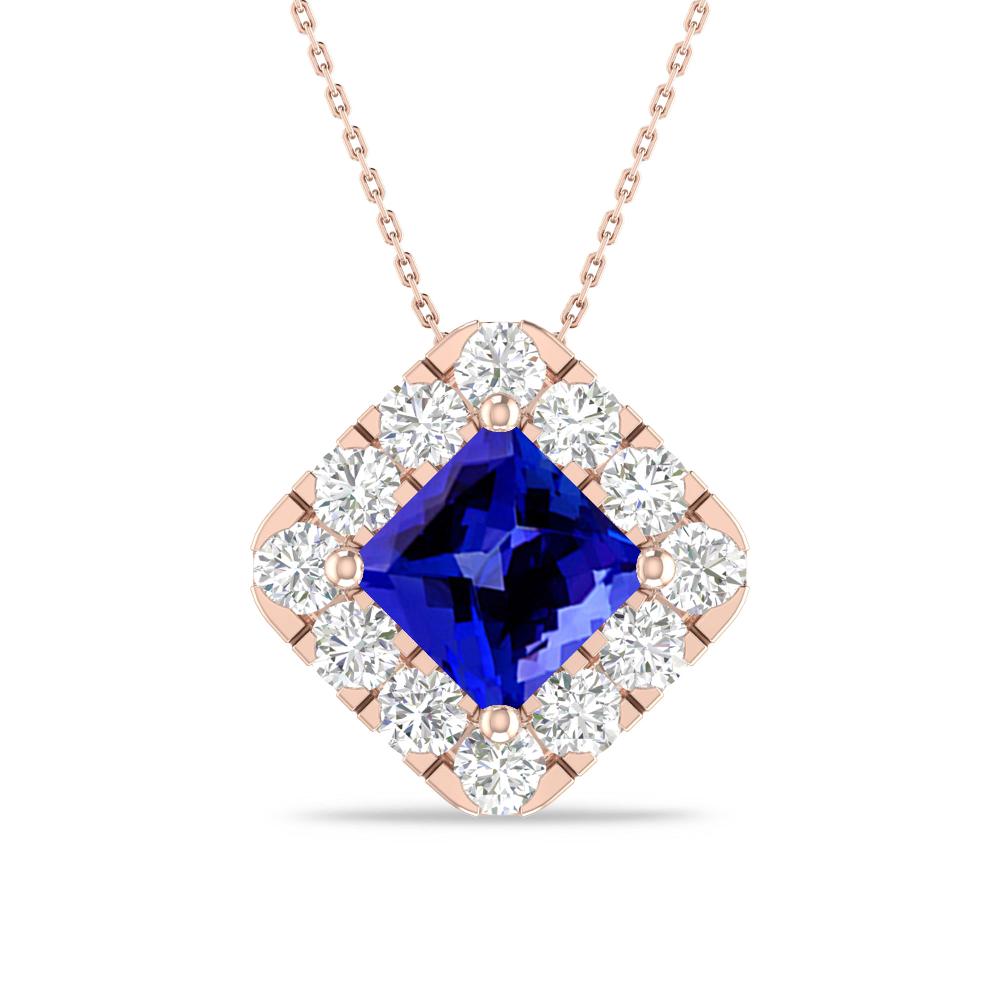 Rose Gold - Tanzanite
