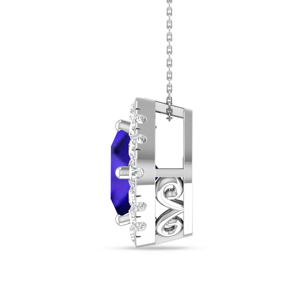 White Gold - Tanzanite