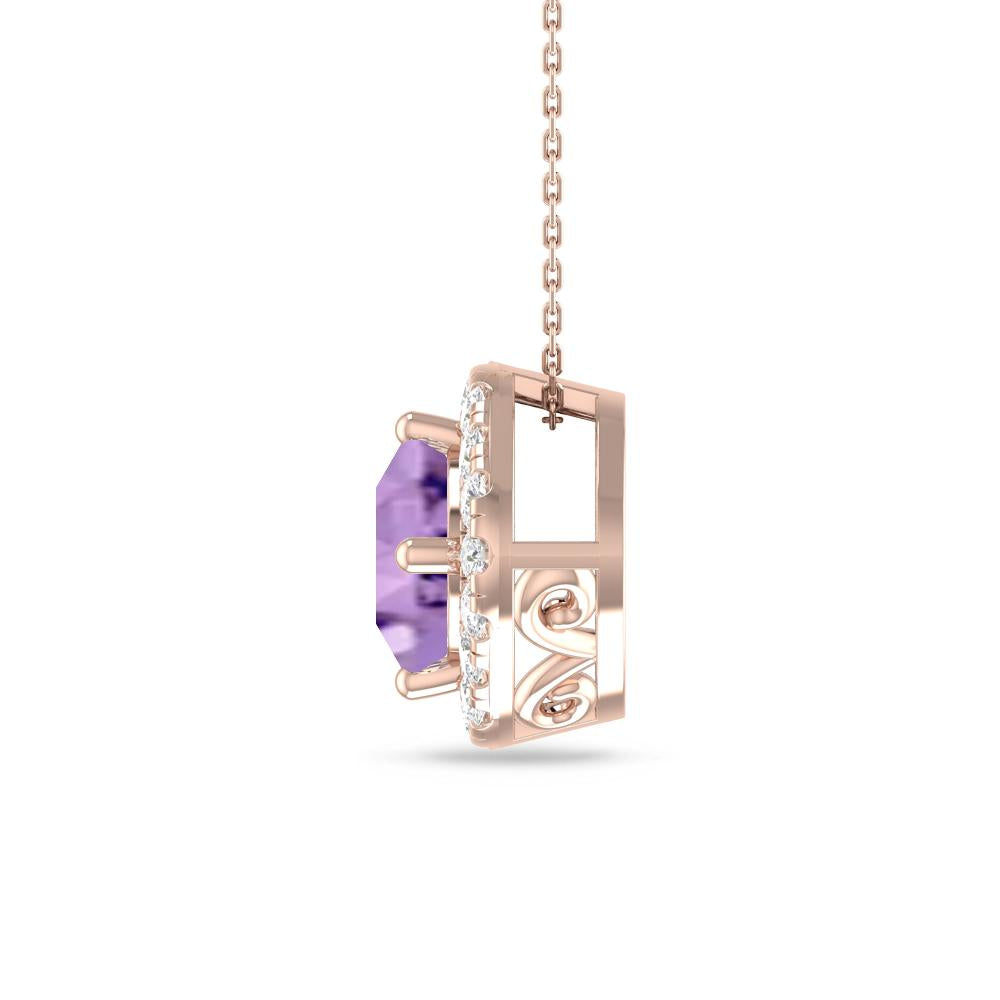 Rose Gold - Amethyst