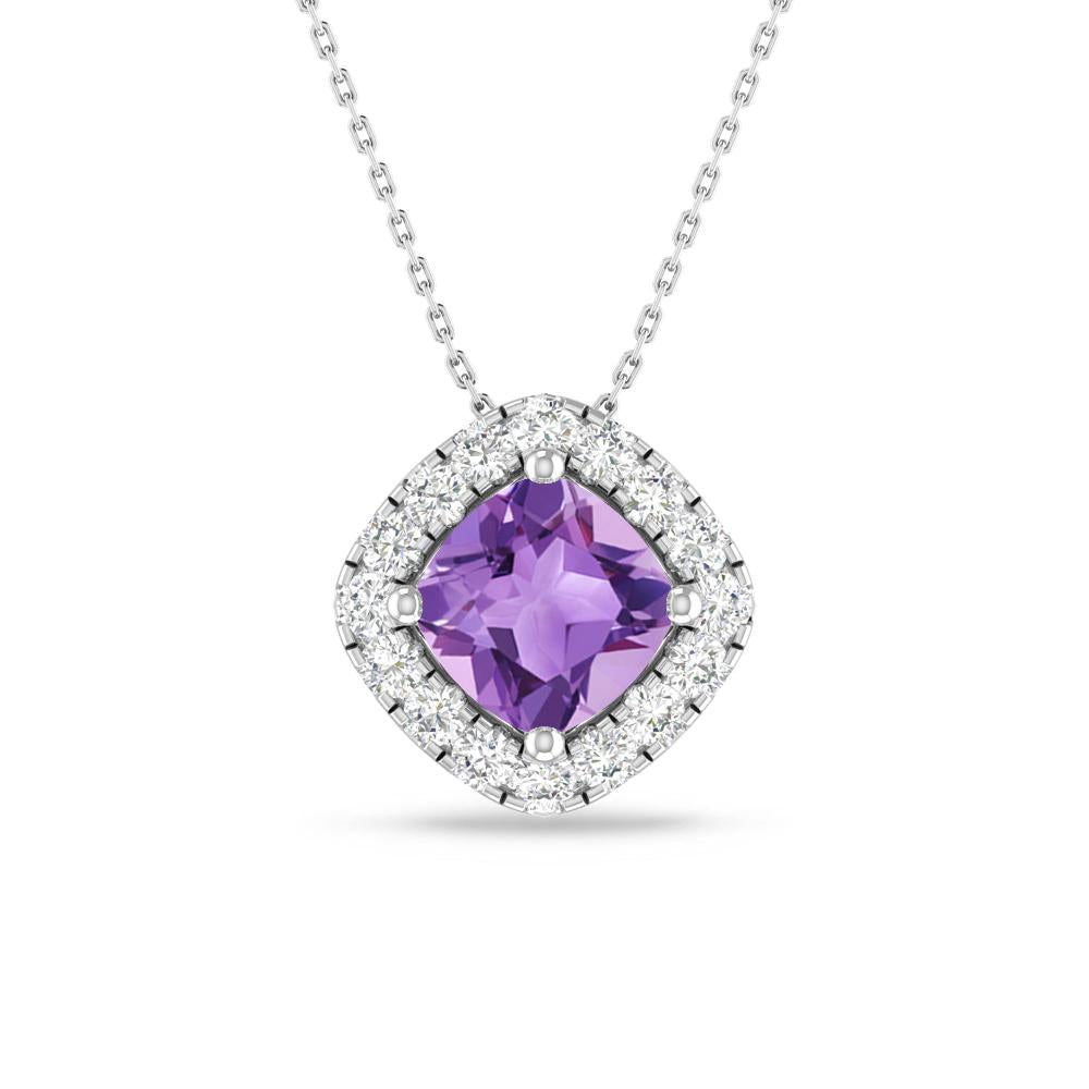 White Gold - Amethyst