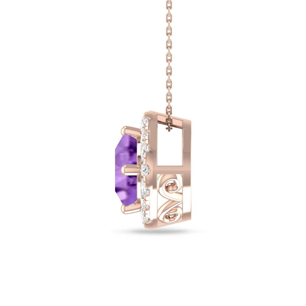 Rose Gold - Amethyst