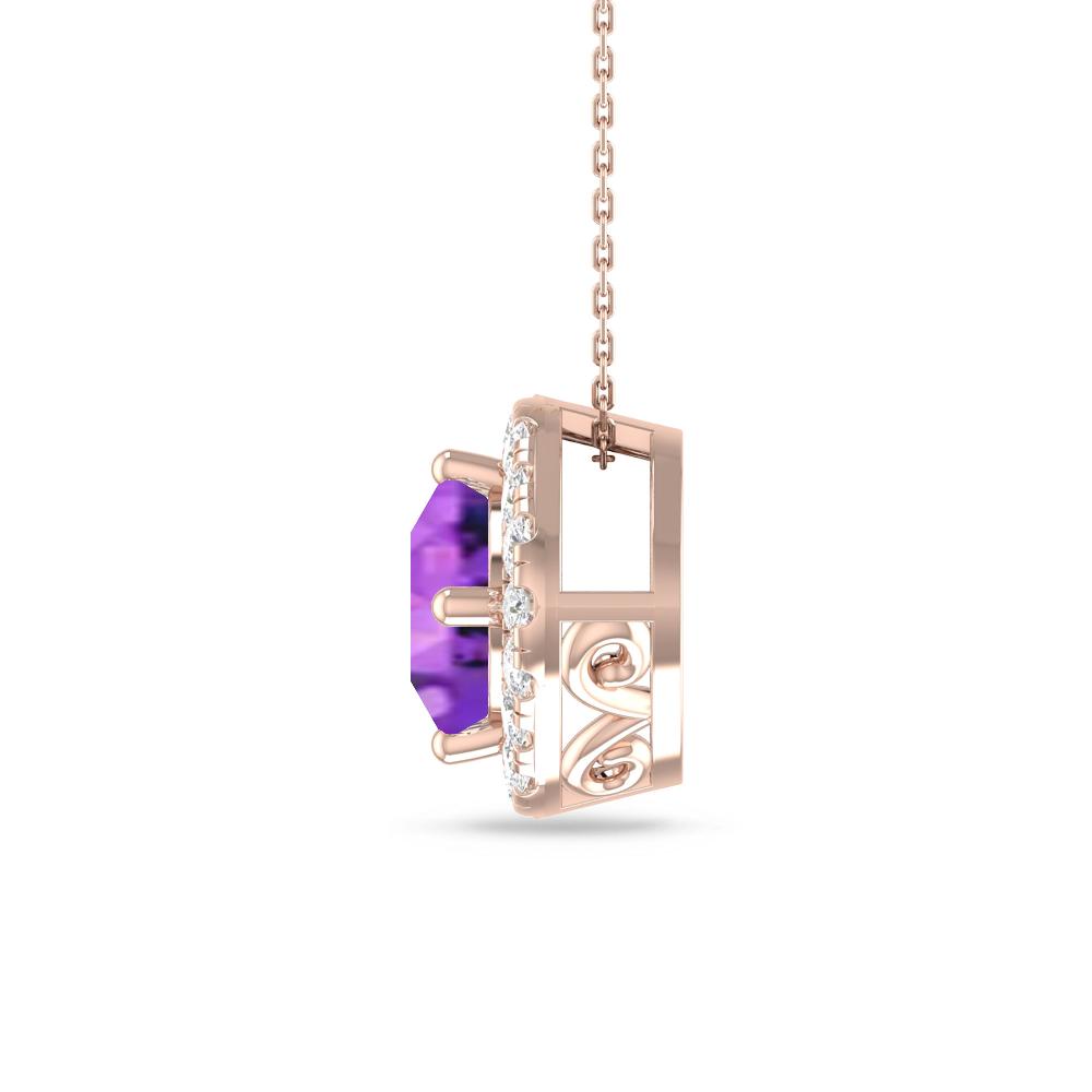 Rose Gold - Amethyst