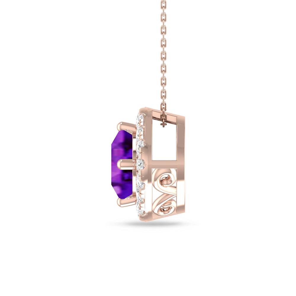 Rose Gold - Amethyst