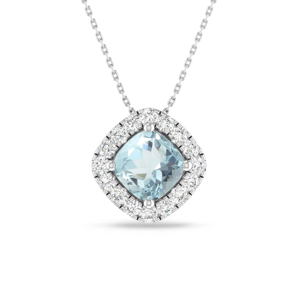 White Gold - Aquamarine