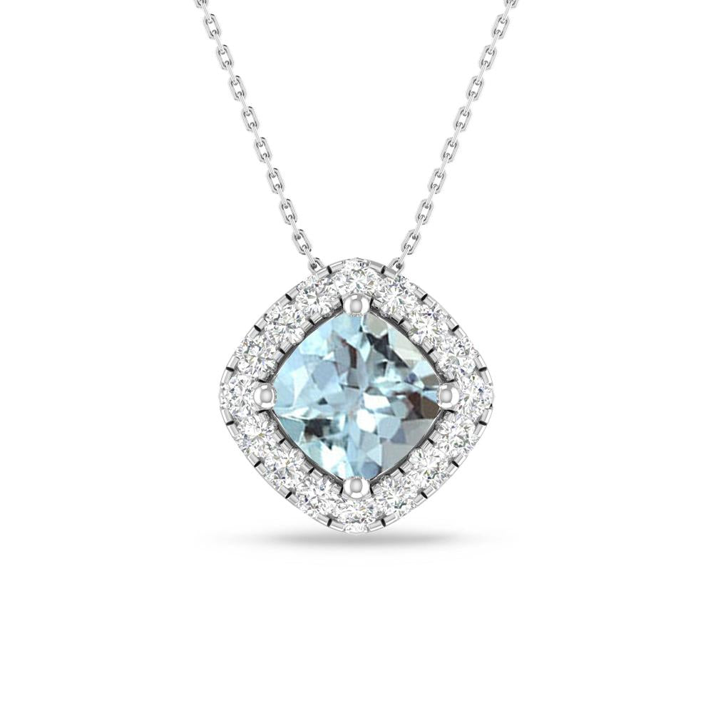 White Gold - Aquamarine
