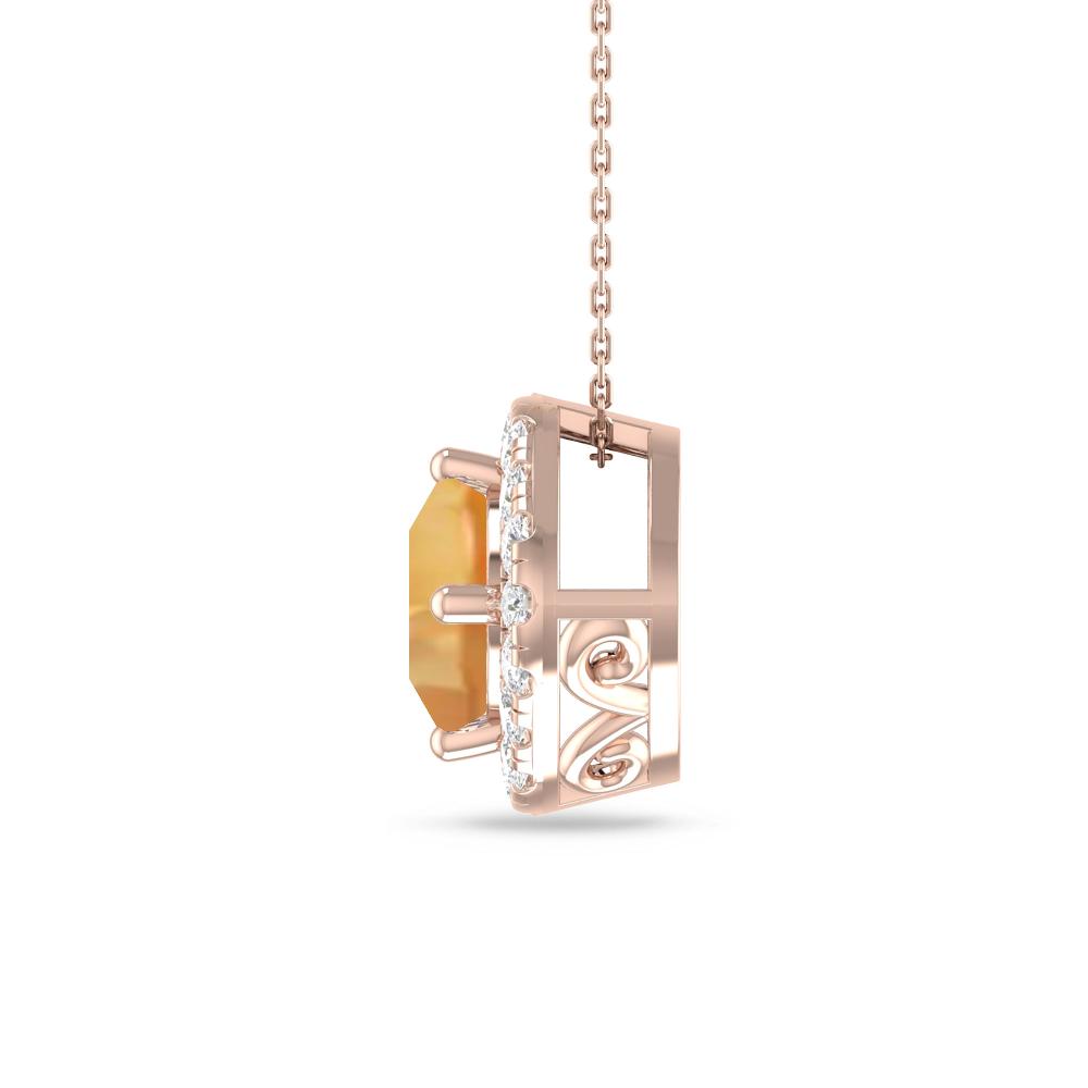 Rose Gold - Citrine