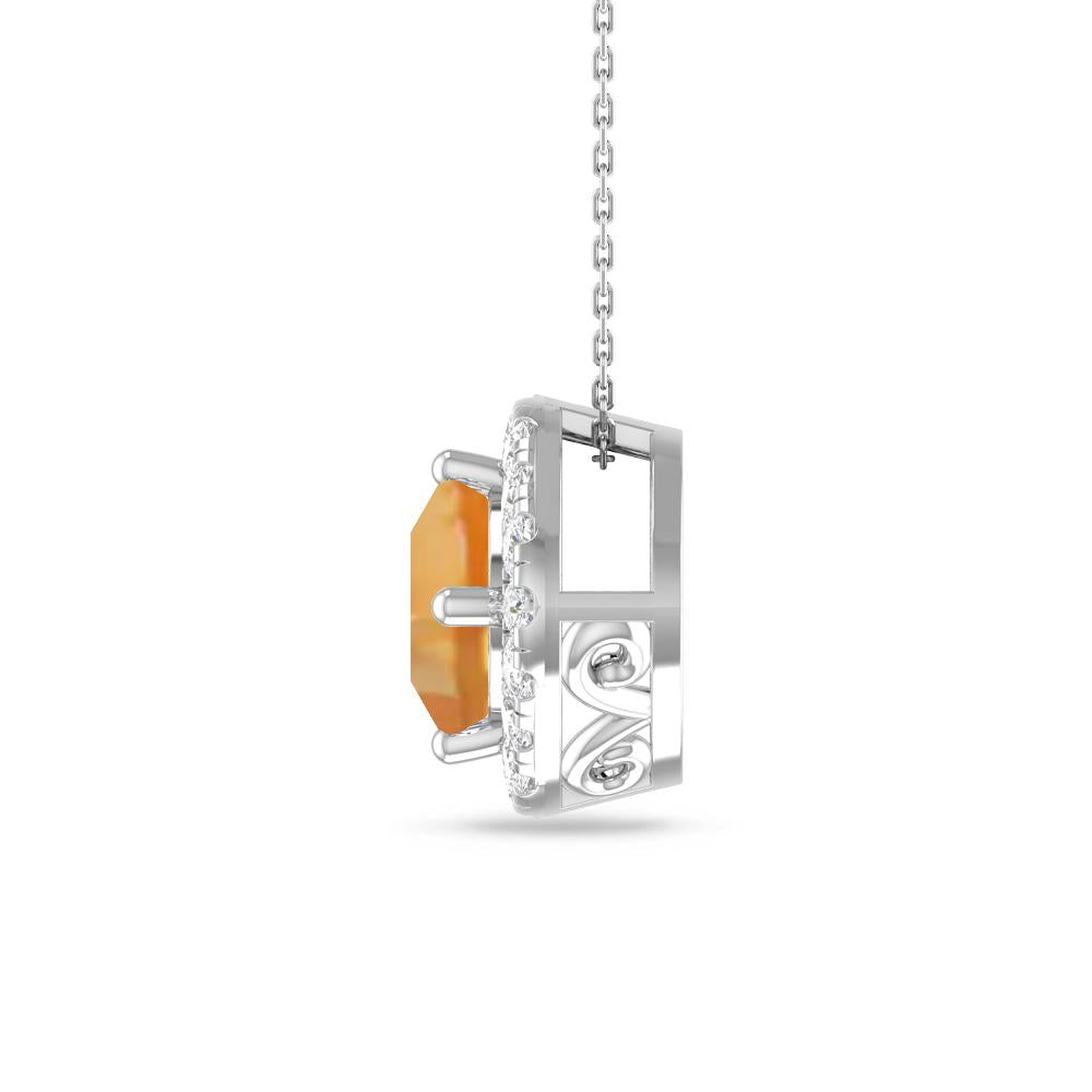 White Gold - Citrine