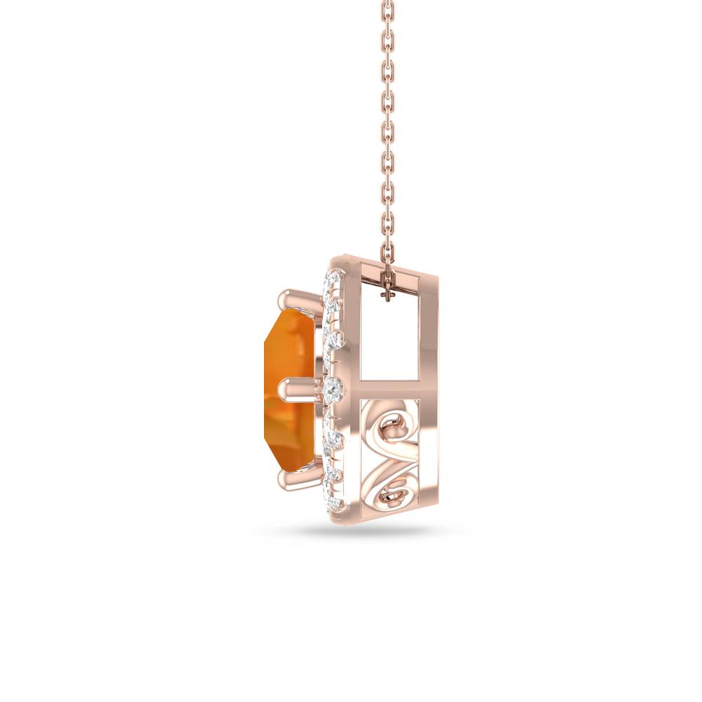 Rose Gold - Citrine