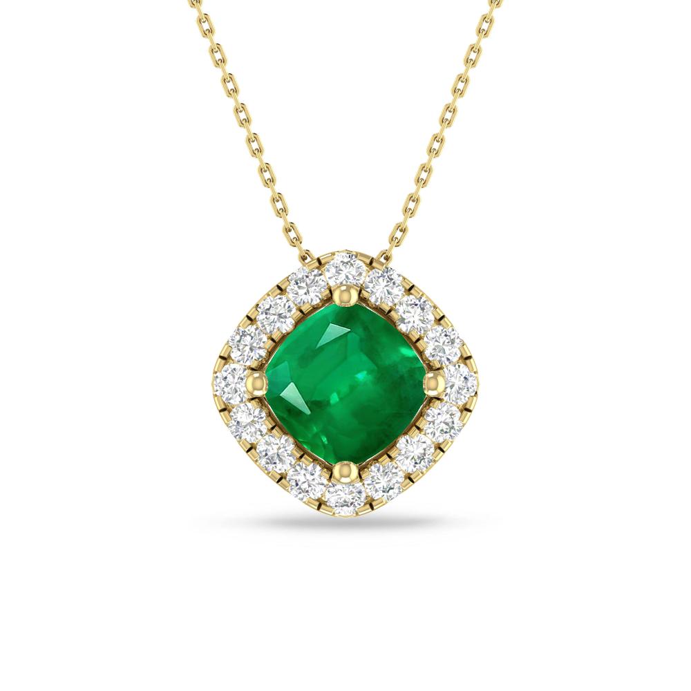 Yellow Gold - Emerald