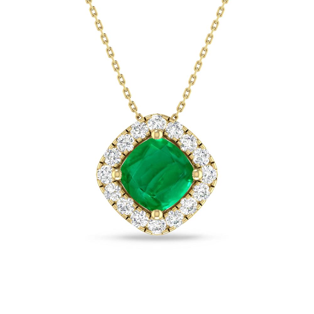 Yellow Gold - Emerald