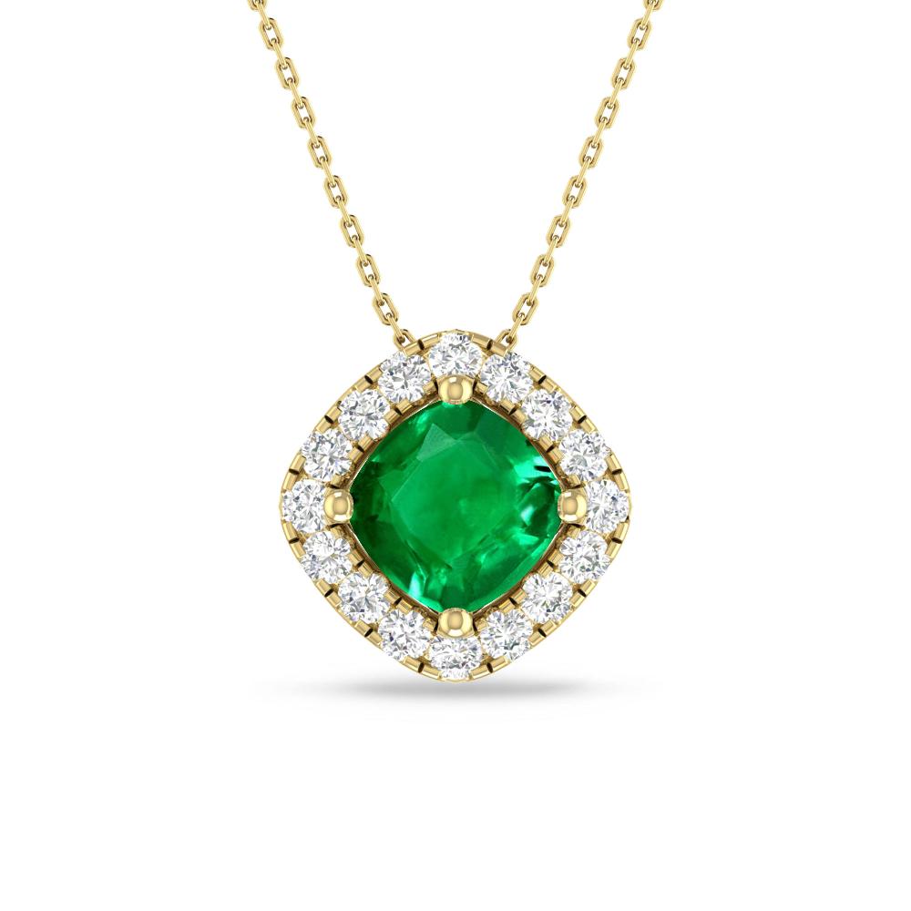 Yellow Gold - Emerald