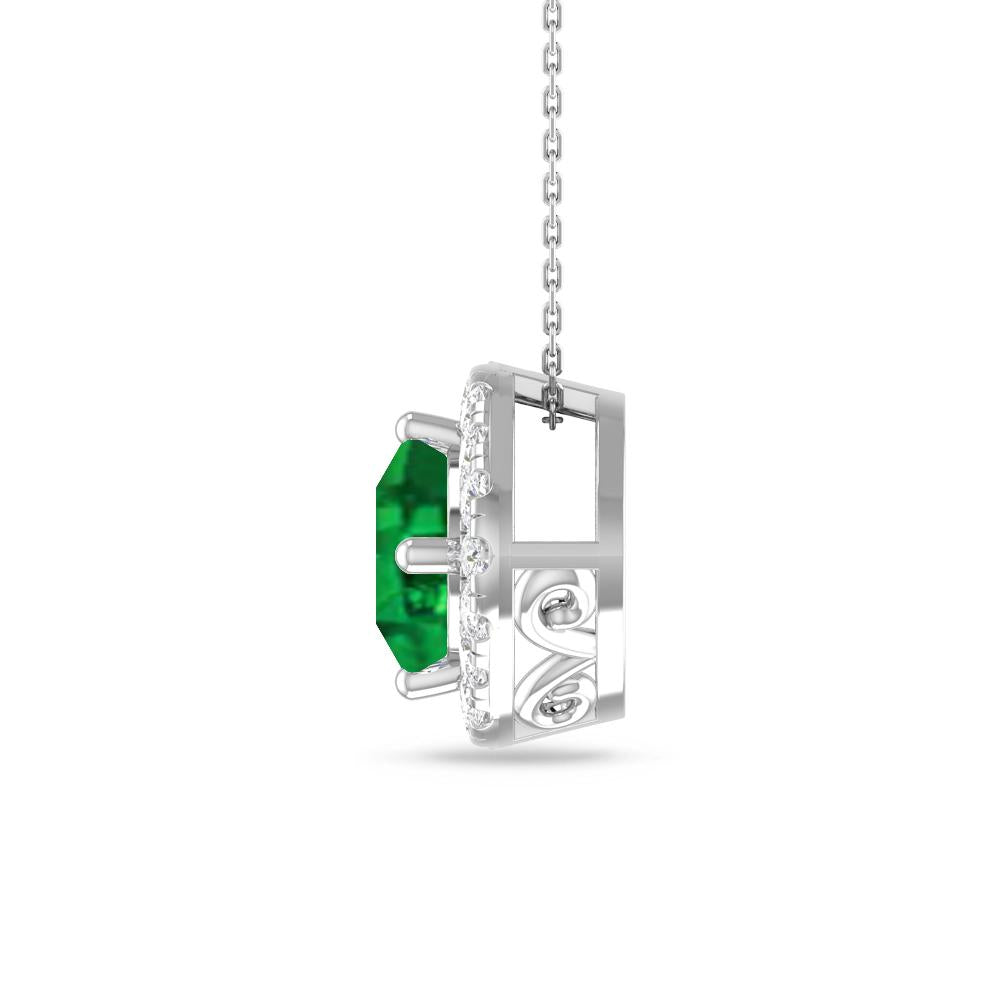 White Gold - Emerald