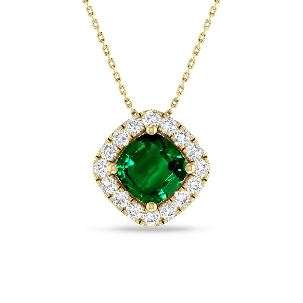Yellow Gold - Emerald