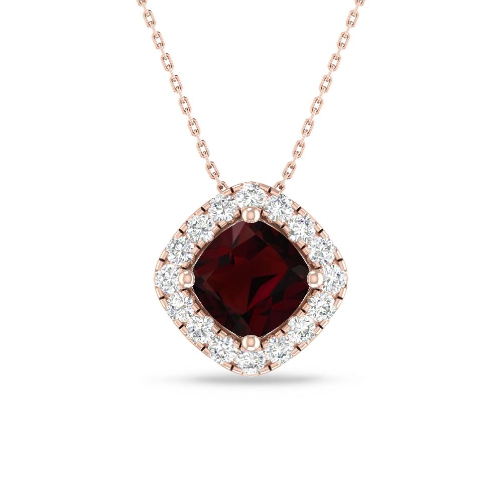 Rose Gold - Garnet