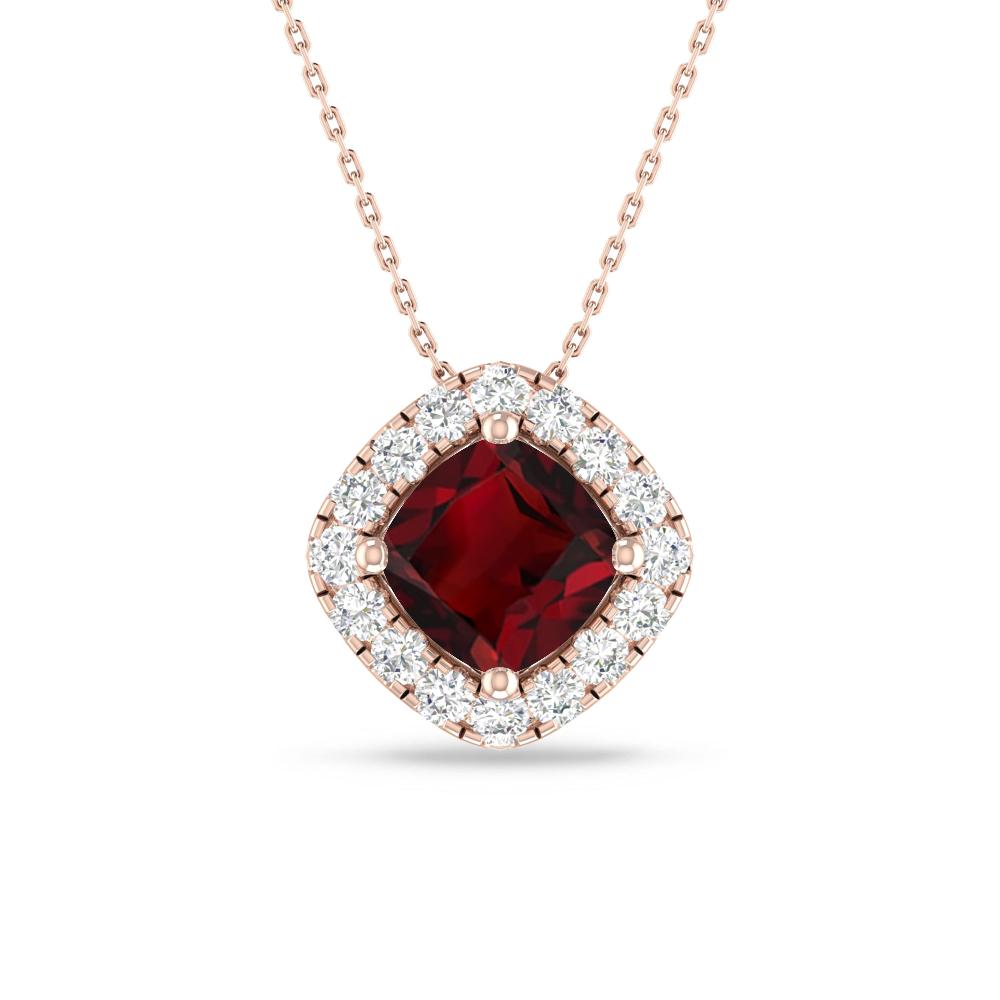 Rose Gold - Garnet