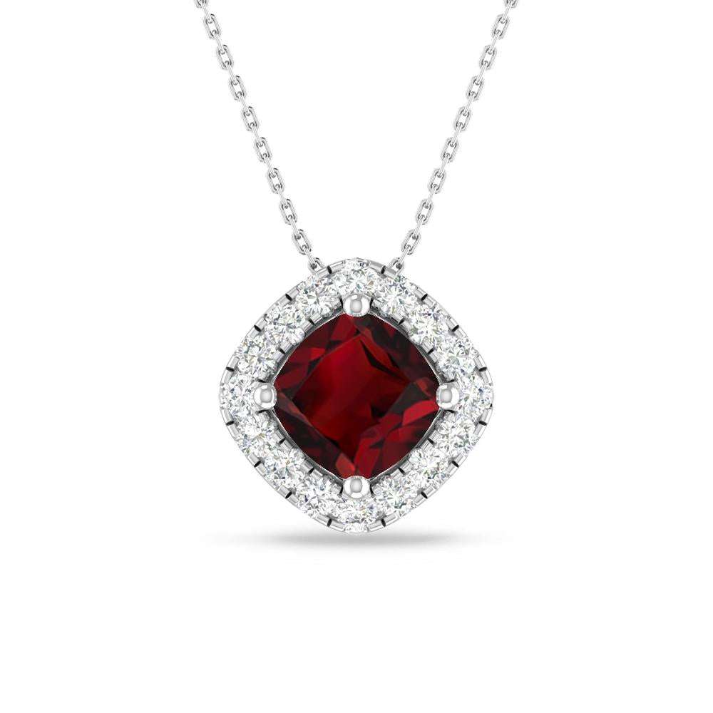 White Gold - Garnet